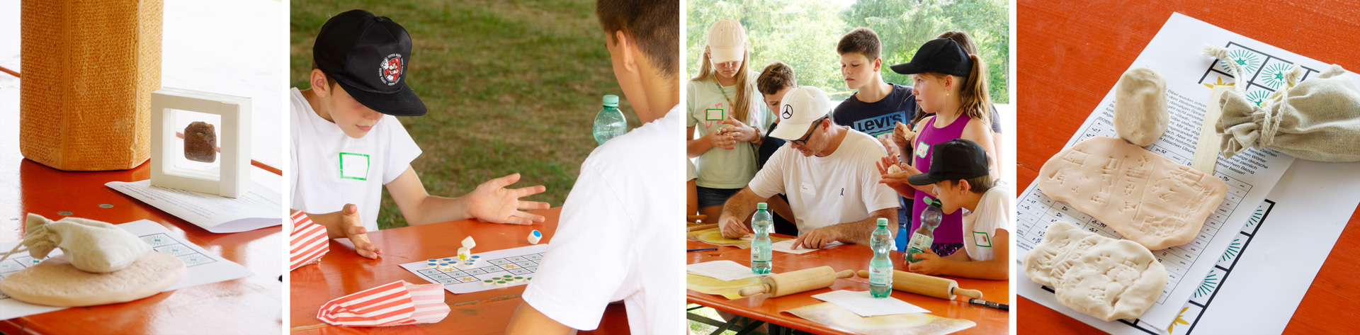 Keilschrift-Workshop und »Königliches Spiel von Ur« bei der Kreativwerkstatt 2026 in Sulz am Eck.